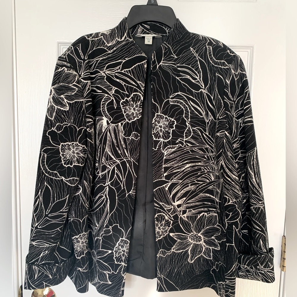 Austin Reed black and white jacket.